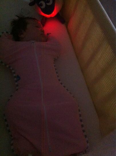 love to dream swaddle tight around neck