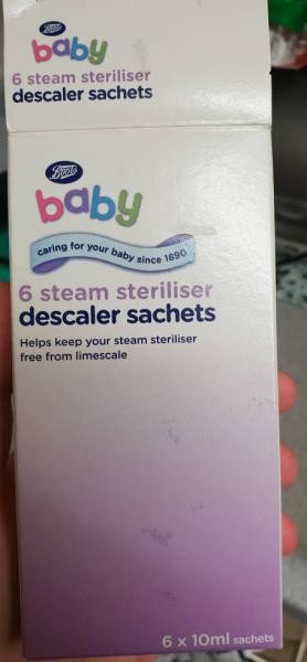 descaling steam steriliser