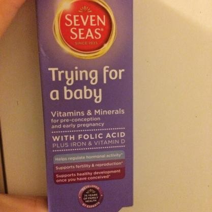 seven seas trying for a baby regulate periods