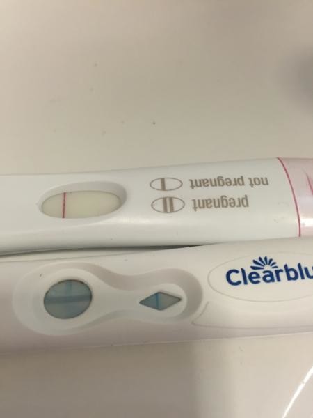 Negative Pregnancy Test Pictures Clear Blue Pregnancywalls