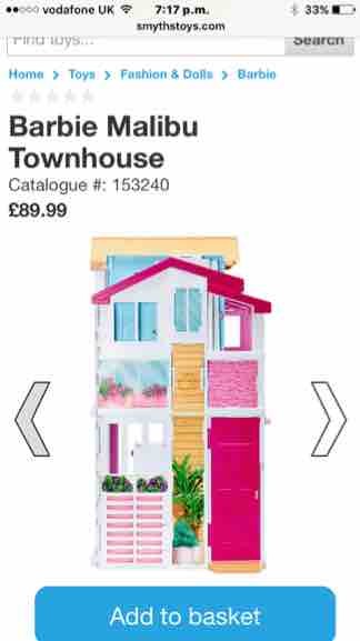 barbie hello dream house argos