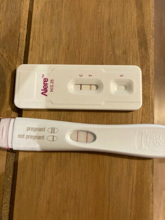 Test Line Darker Than Control Line Test Line Darker Than Control Line