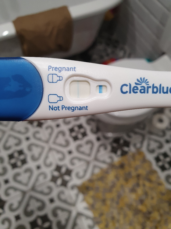 Faint Line On Clear Blue But Also Says Not Pregnant On Digi