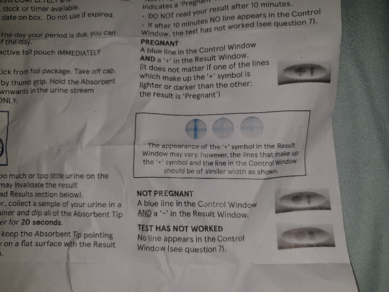 Help Please Am I Pregnant Tesco Brand Test Help Please Am I Pregnant Tesco Brand Test