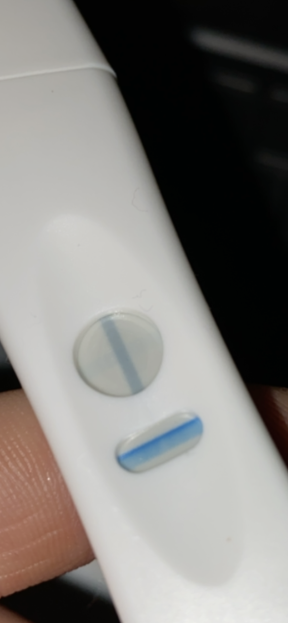 Evaporation Line or Faint Positive? help