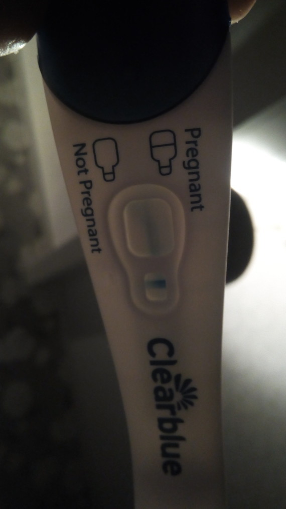 Clearblue test line the wrong way round?? Netmums