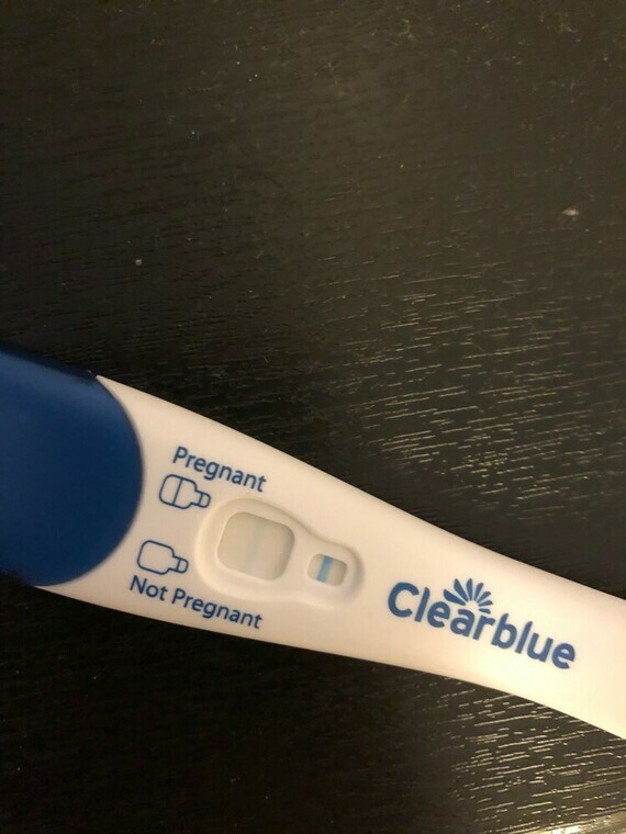 clear blue positive or negative? clear blue positive or negative?